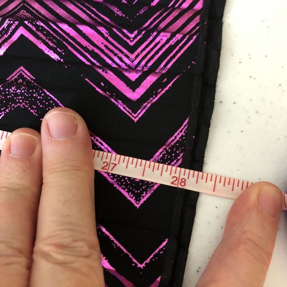 Lularoe Elegant Jill Skirt Metallic Violet Purple Midi Skirt Party Size Small - Picture 10 of 10